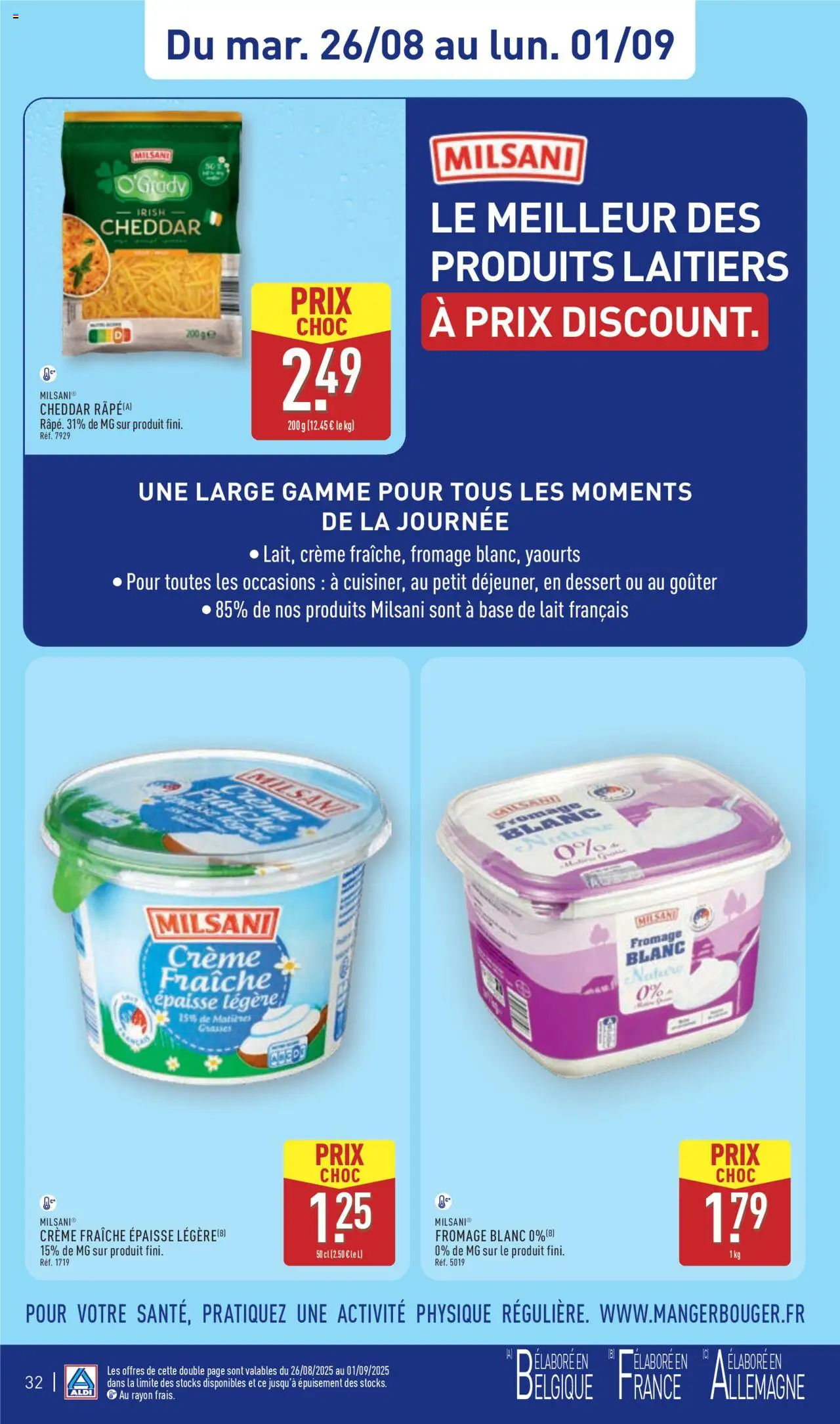  | Page: 35 | Produits: Yaourts, Base, Fromage, Crème