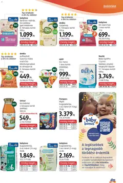 HiPP, bio menü 1 éves kortól (többféle) 250 g - amely érvényes a következő dátumtól: 08.01.2026 | Oldal: 9