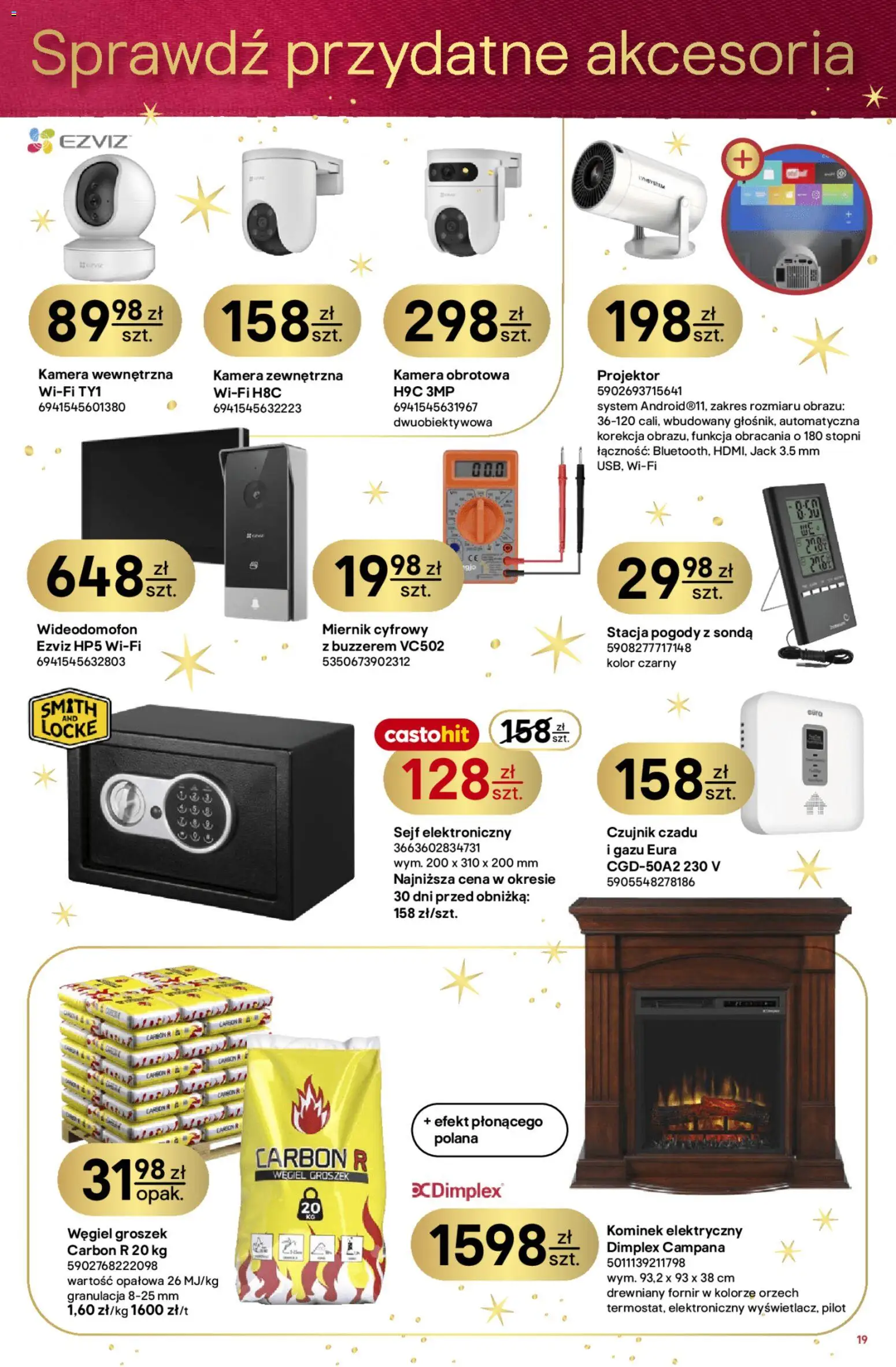 Castorama Gazetka od 03.12.2025 | Strona: 19 | Produkty: Groszek, Stacja pogody
