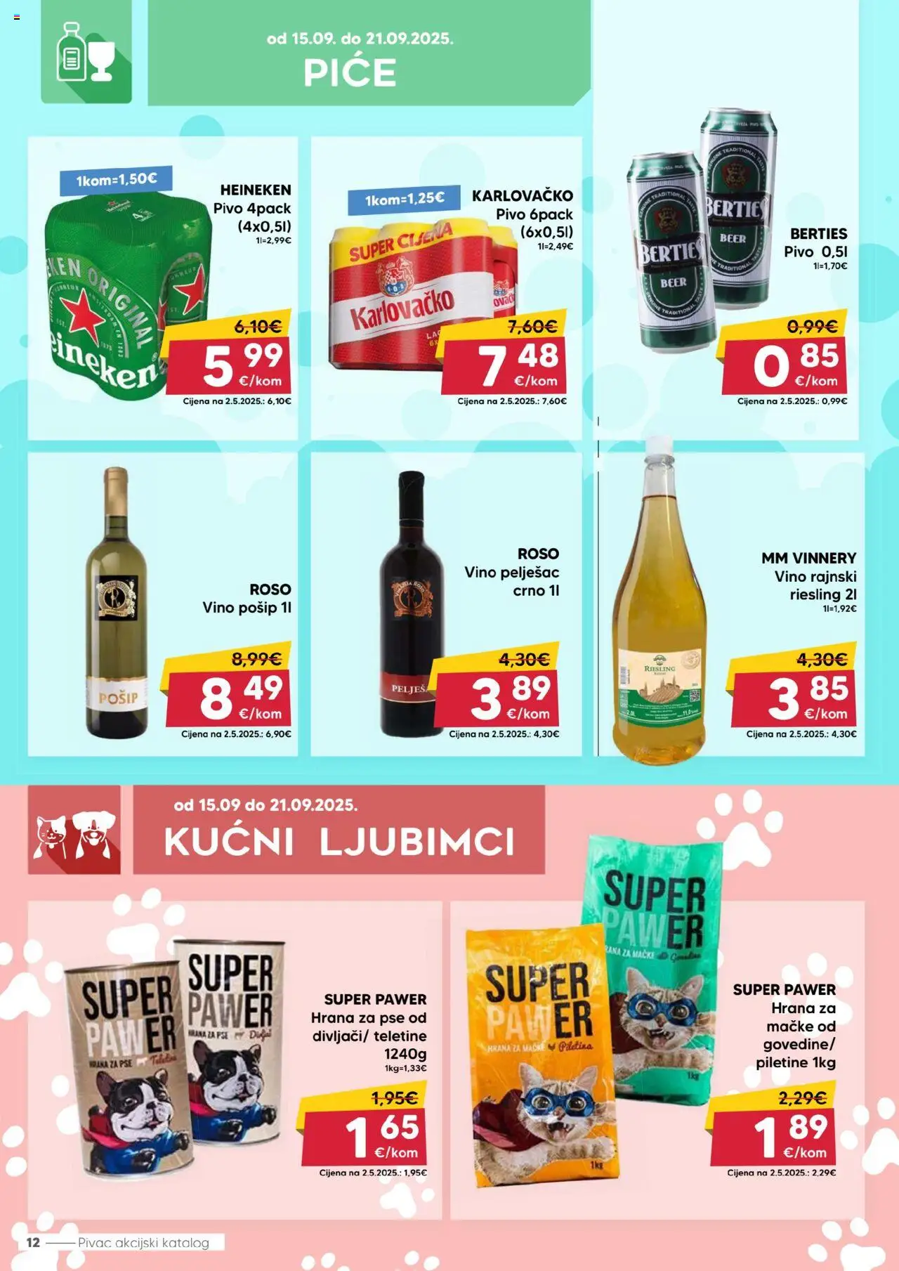 Pivac katalog | vrijedi od 15.09.2025 | Stranica: 12
