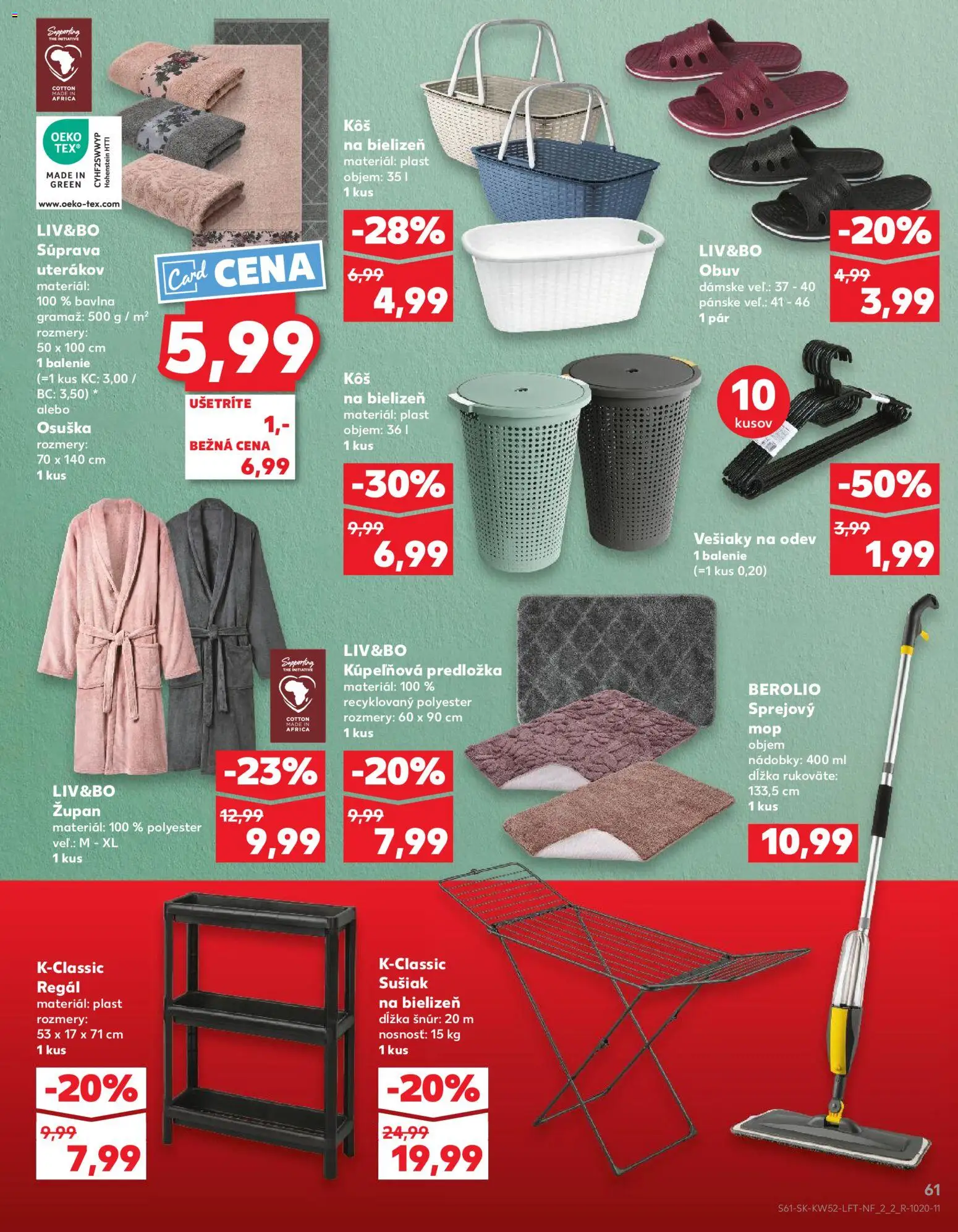 Kaufland SK akciós ujság - amely érvényes a következő dátumtól: 27.12.2025 | Oldal: 61