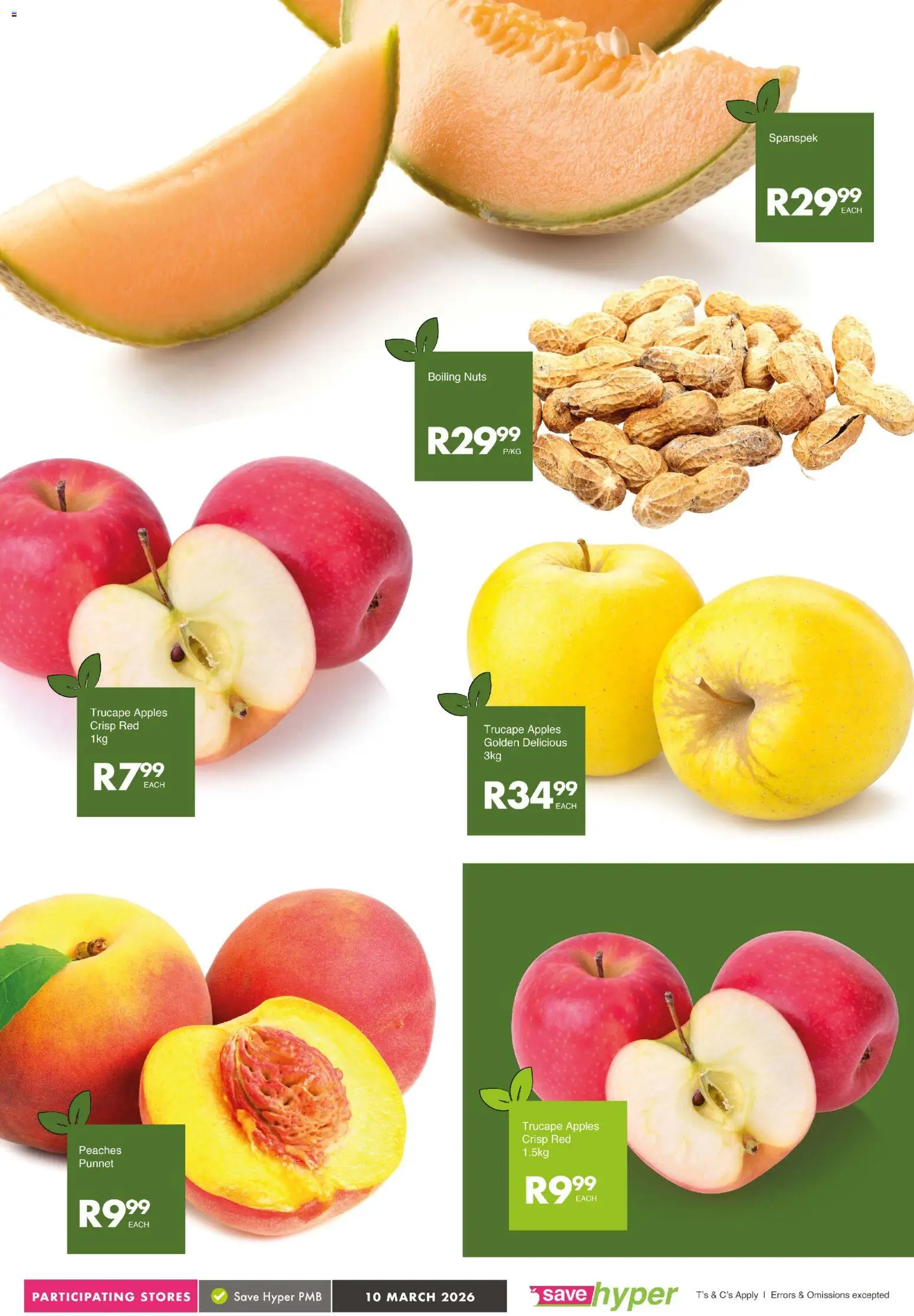 New Save catalogue – valid from 10.03.2026 | Page: 4 | Products: Apples, Nuts