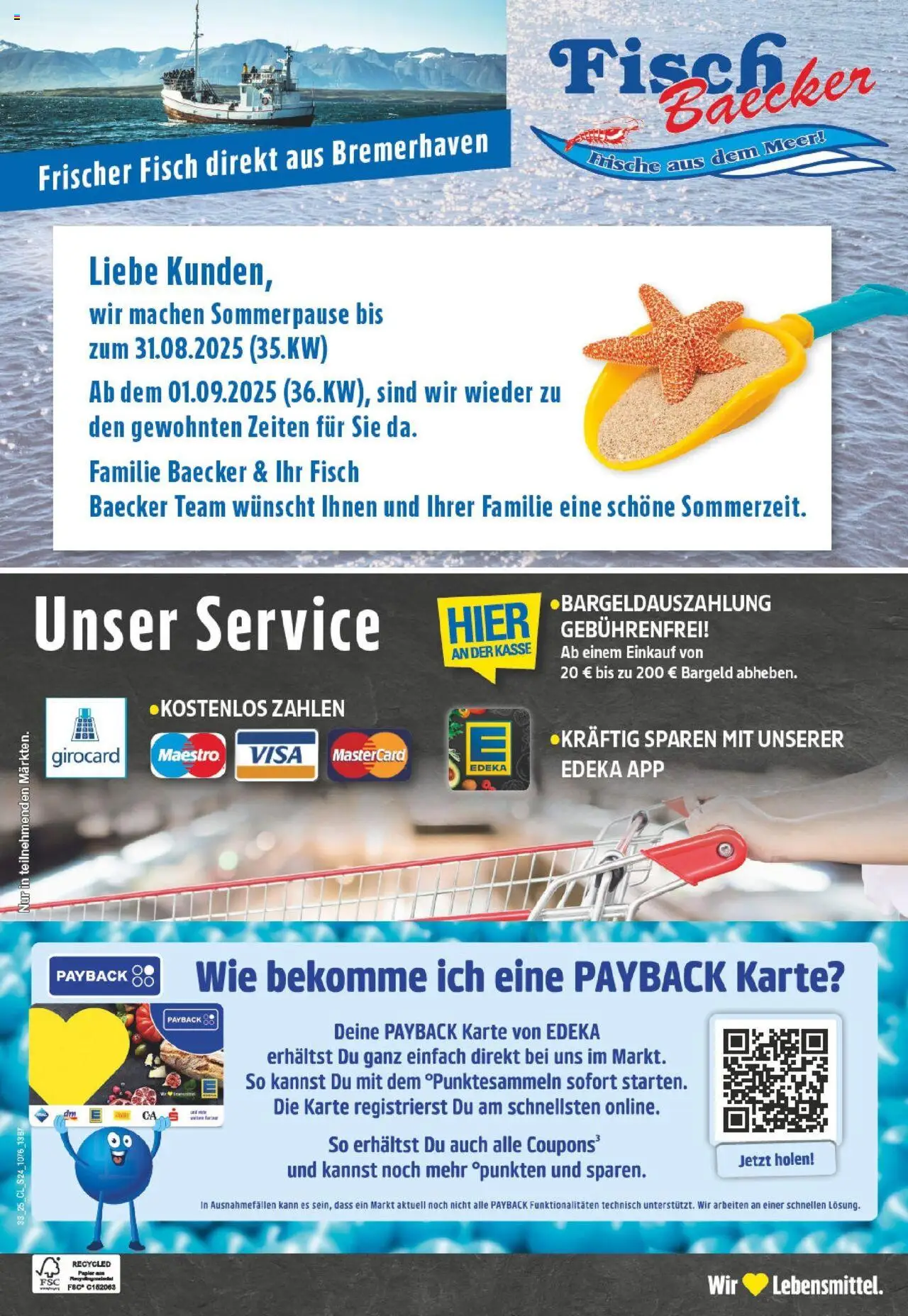 Edeka prospekt Herne-Sodingen	 - gültig ab dem 11.08.2025 | Seite: 24 | Produkte: Fisch
