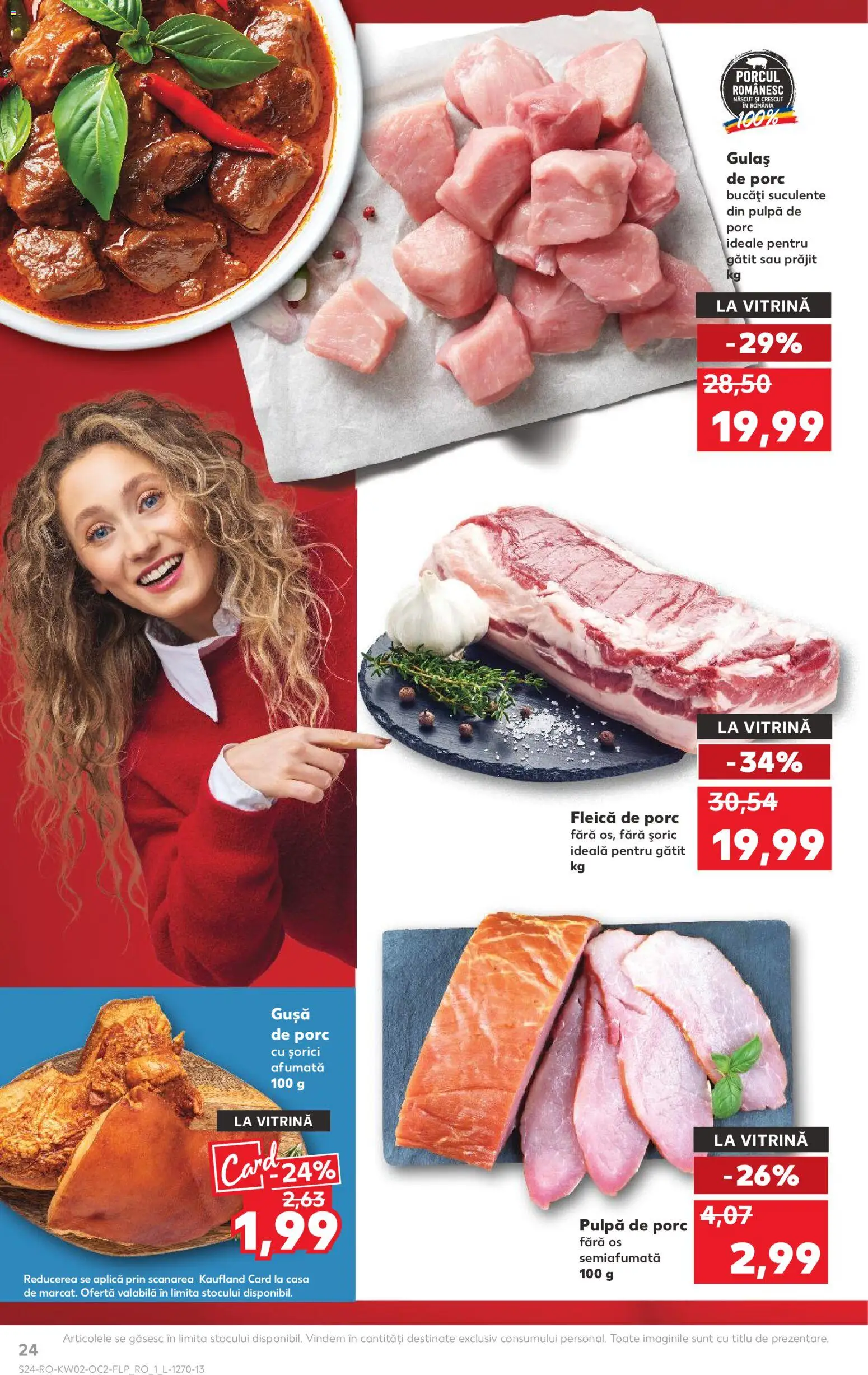 Kaufland RO akciós ujság - amely érvényes a következő dátumtól: 07.01.2026 | Oldal: 24