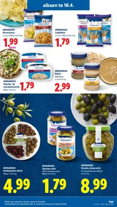 Lidl-mainoslehti voimassa 16.04.2026 alkaen | Sivu: 12 | Tuotteet: Paprika