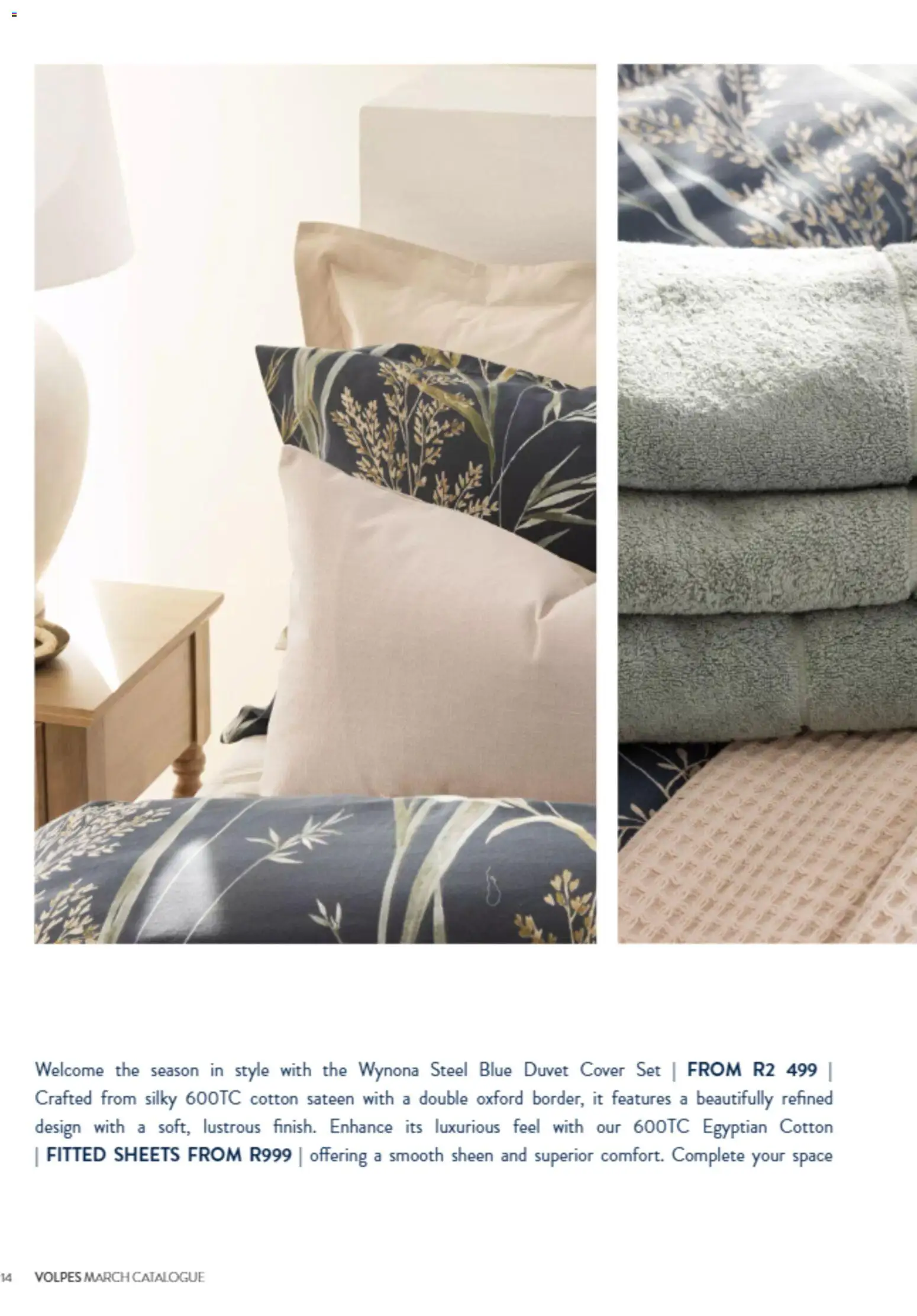 New Volpes catalogue – valid from 01.03.2026 | Page: 14 | Products: Cover, Duvet