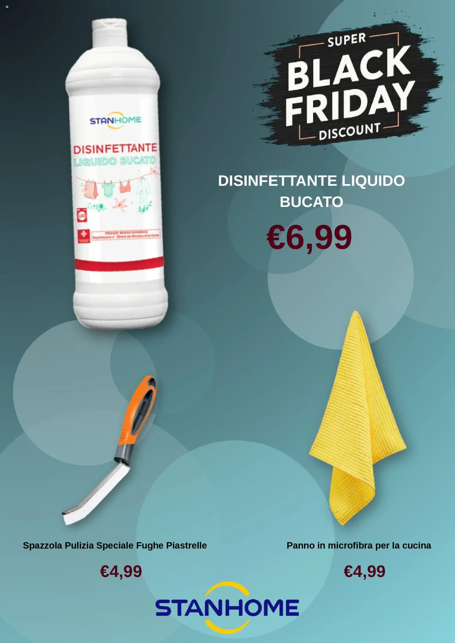 Volantino Stanhome del 23.11.2025 | Pagina: 4 | Prodotti: Spazzola, Piastrelle