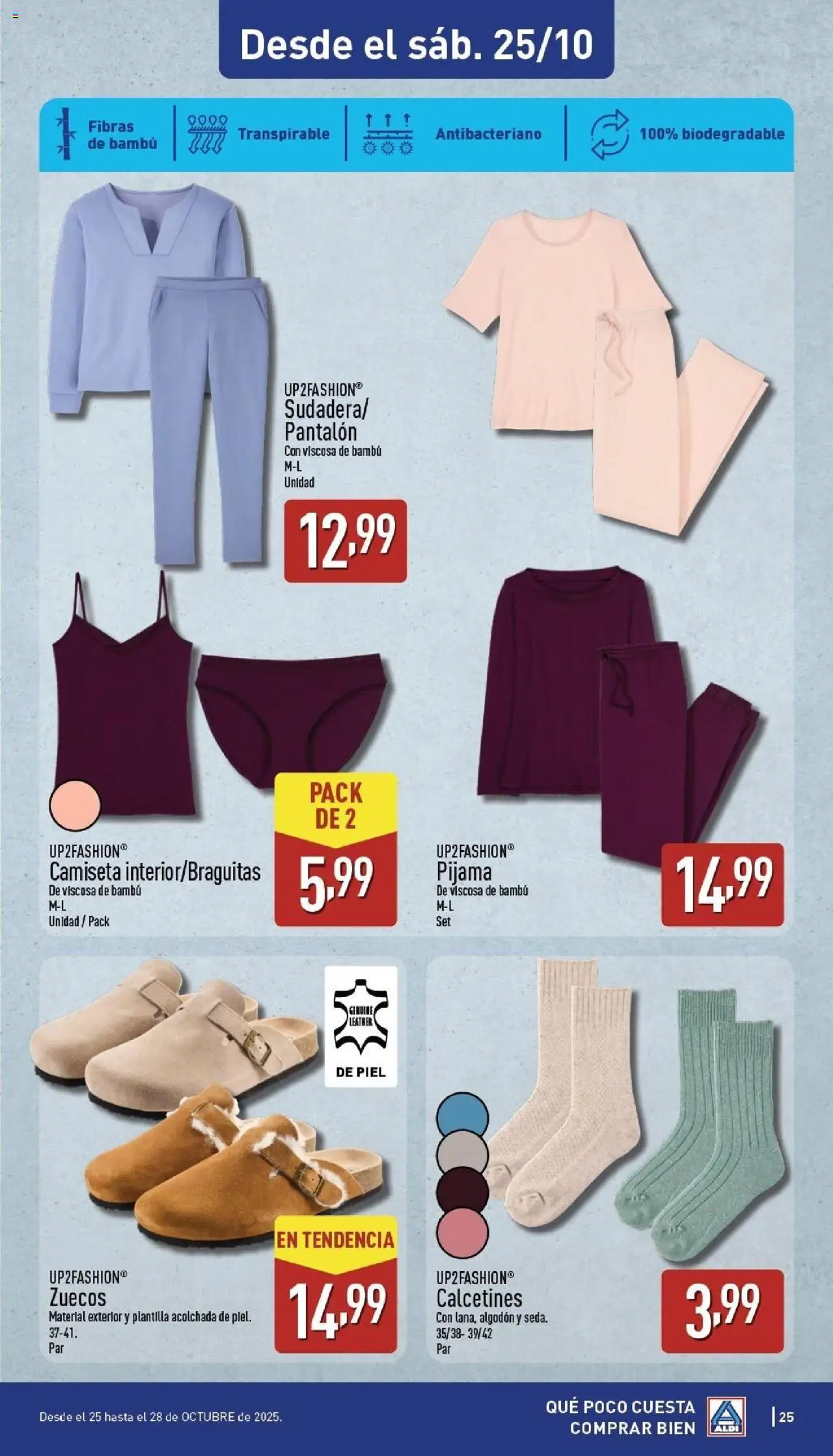 Aldi folleto Península │ válido desde el 20.10.2025 | Página: 25 | Productos: Pijama