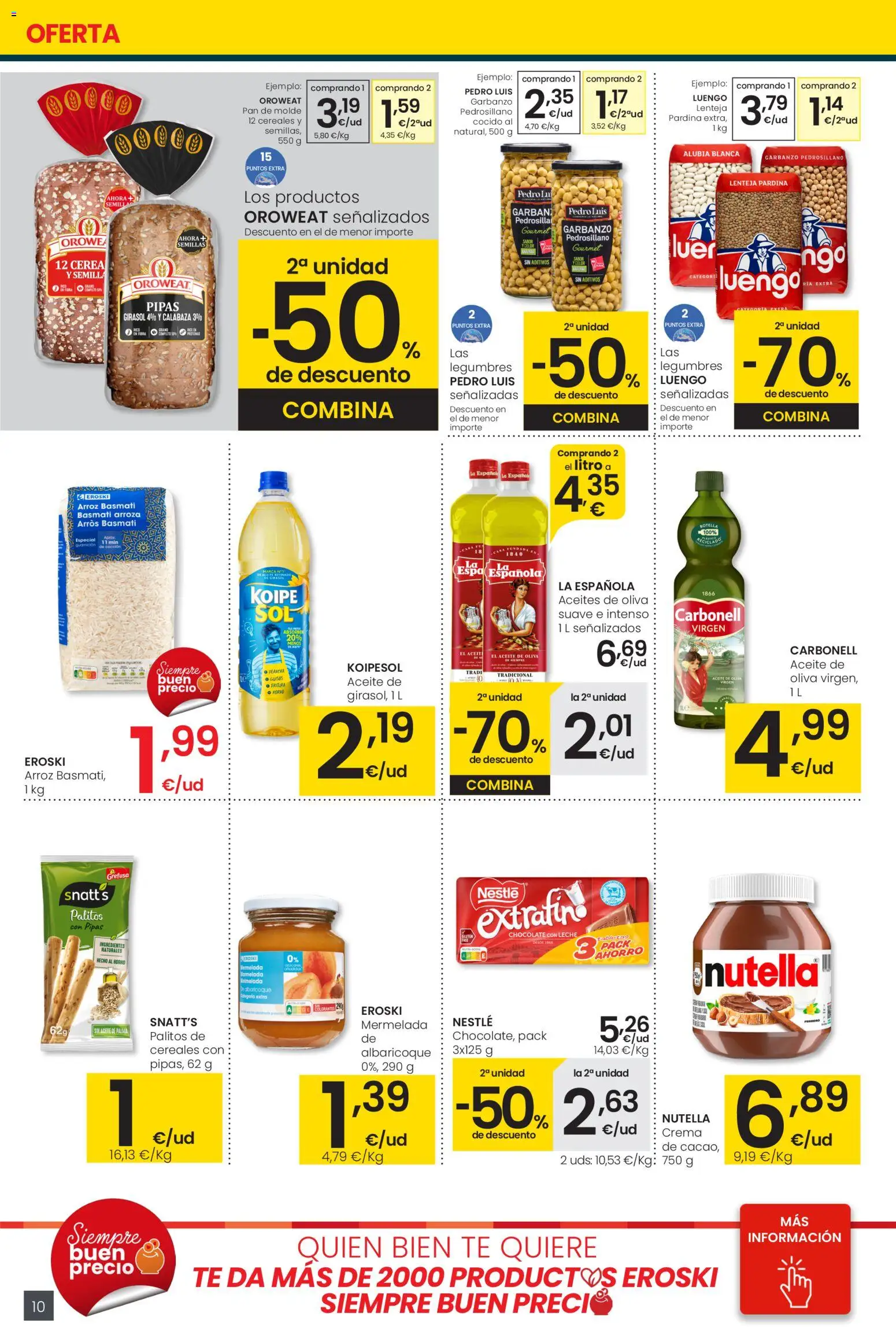 Eroski - City │ válido desde el 05.01.2026 | Página: 10 | Productos: Κρεμάστρα, Arroz, Aceite de oliva, Αποφλοιωτής σκόρδου