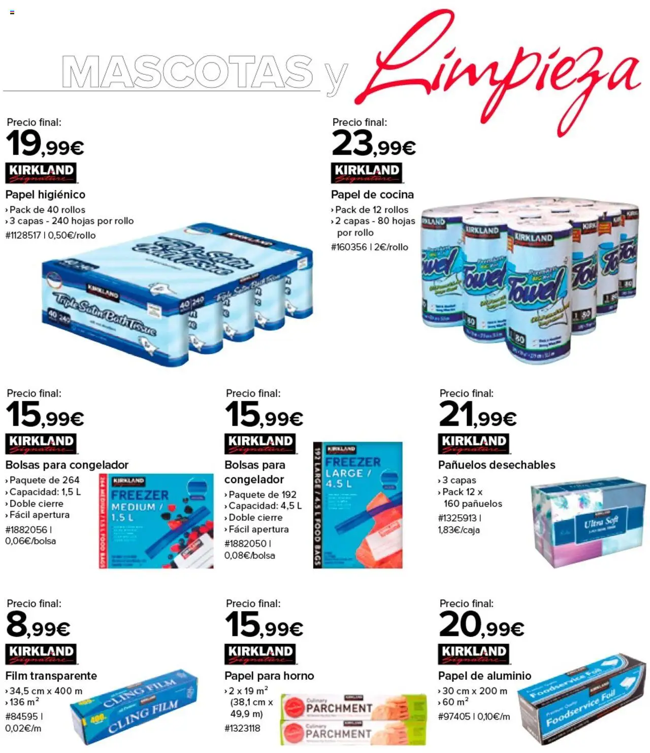 Costco catálogo │ válido desde el 15.10.2025 | Página: 6 | Productos: Papel higienico, Congelador, Horno, Cocina
