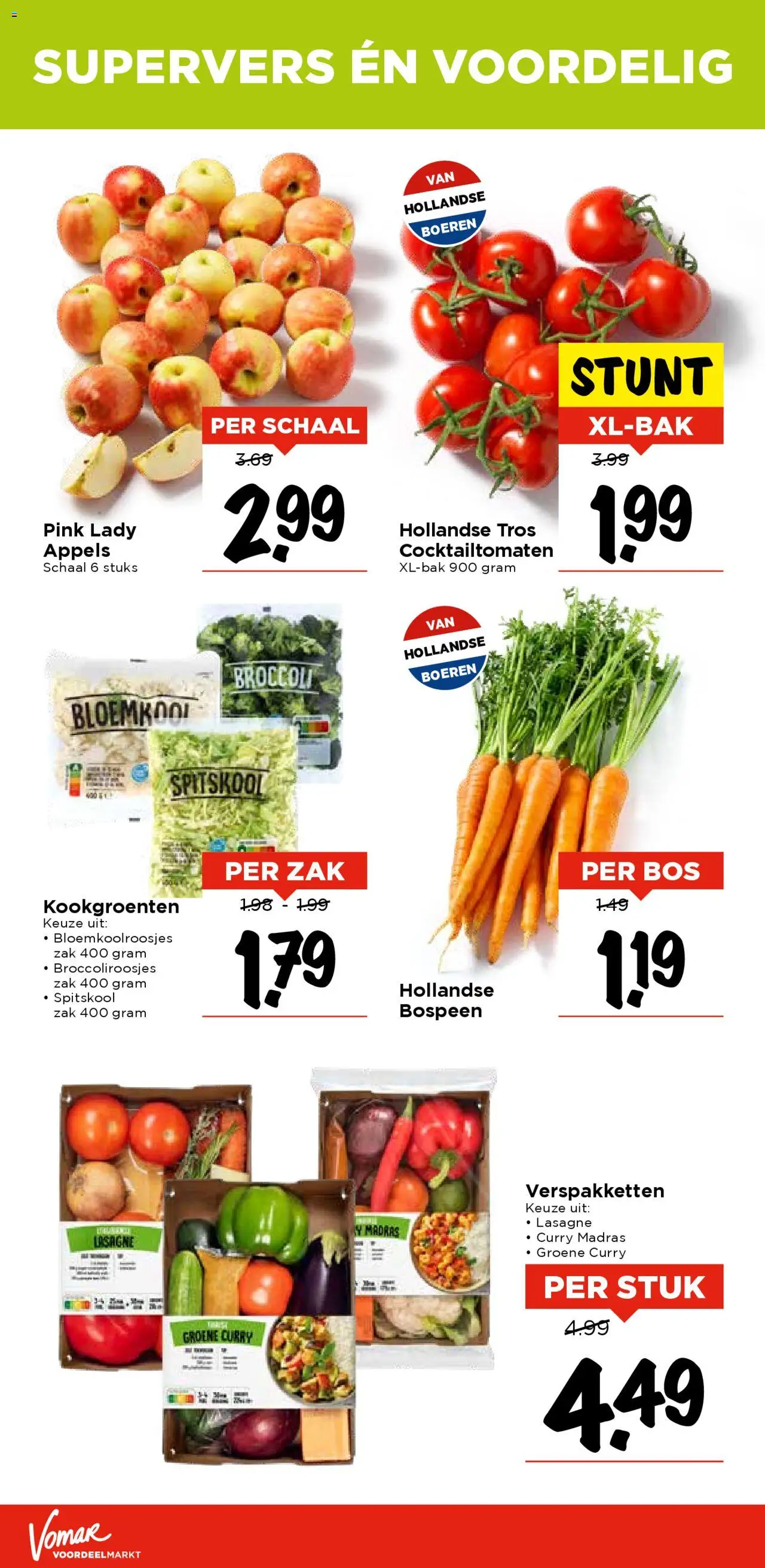  | Pagina: 9 | Producten: Bloemkool, Schaal, Lasagne, Zak