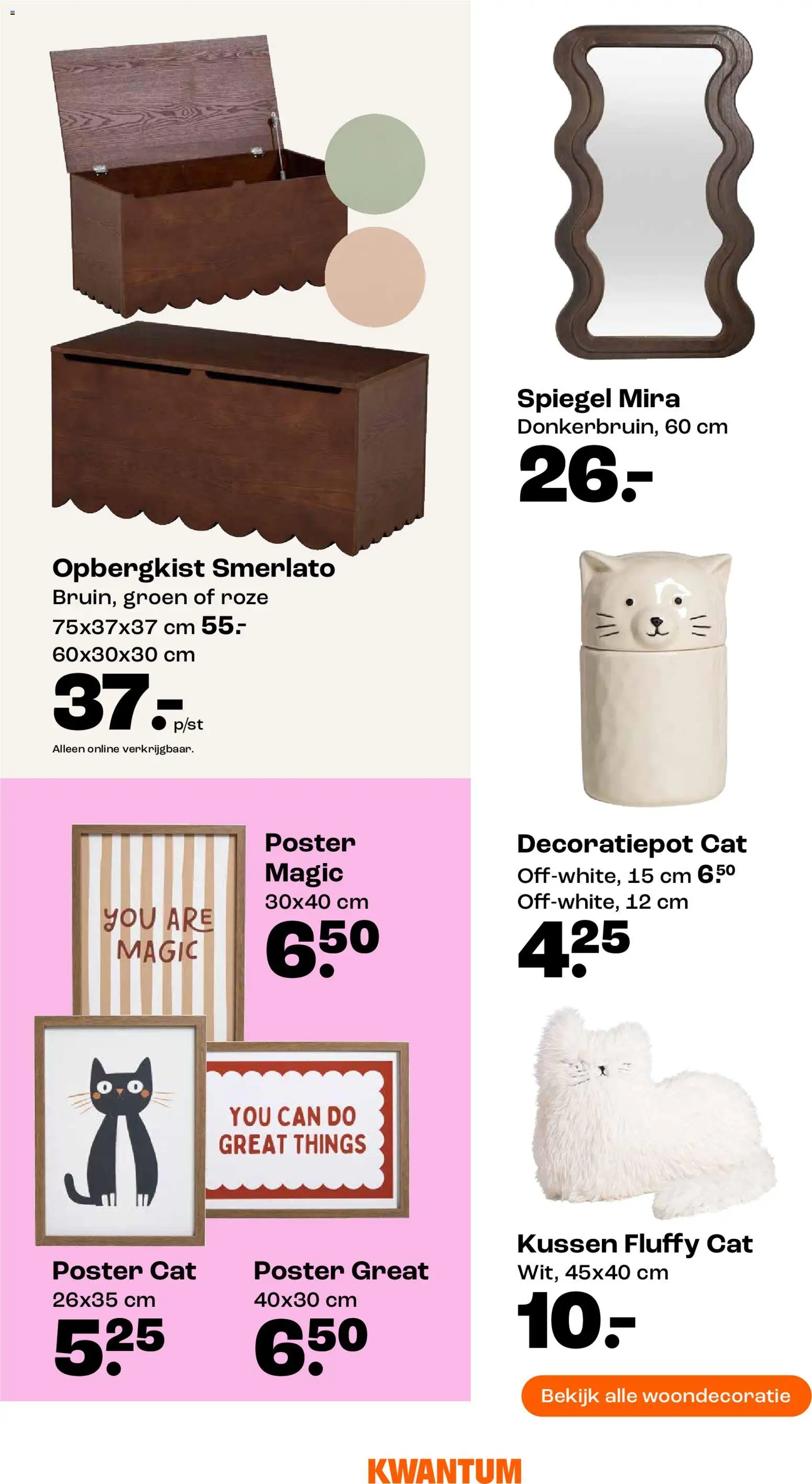 {H1} | Pagina: 6 | Producten: Kussen, Spiegel