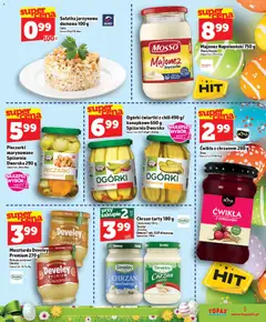 Pogląd oferty "Topaz gazetka - Express" - ważna od 02.04.2026 | Strona: 3 | Produkty: Chili, Pieczarki, Musztarda, Ogórki
