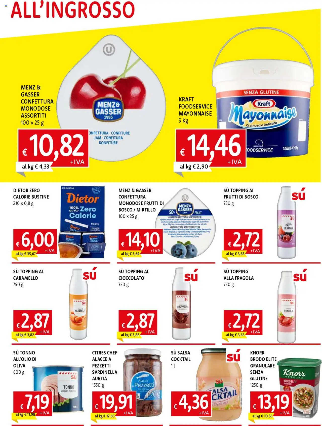 Volantino Famila del 20.10.2025 | Pagina: 5 | Prodotti: Caramelle, Mirtilli, Tonno, Topping