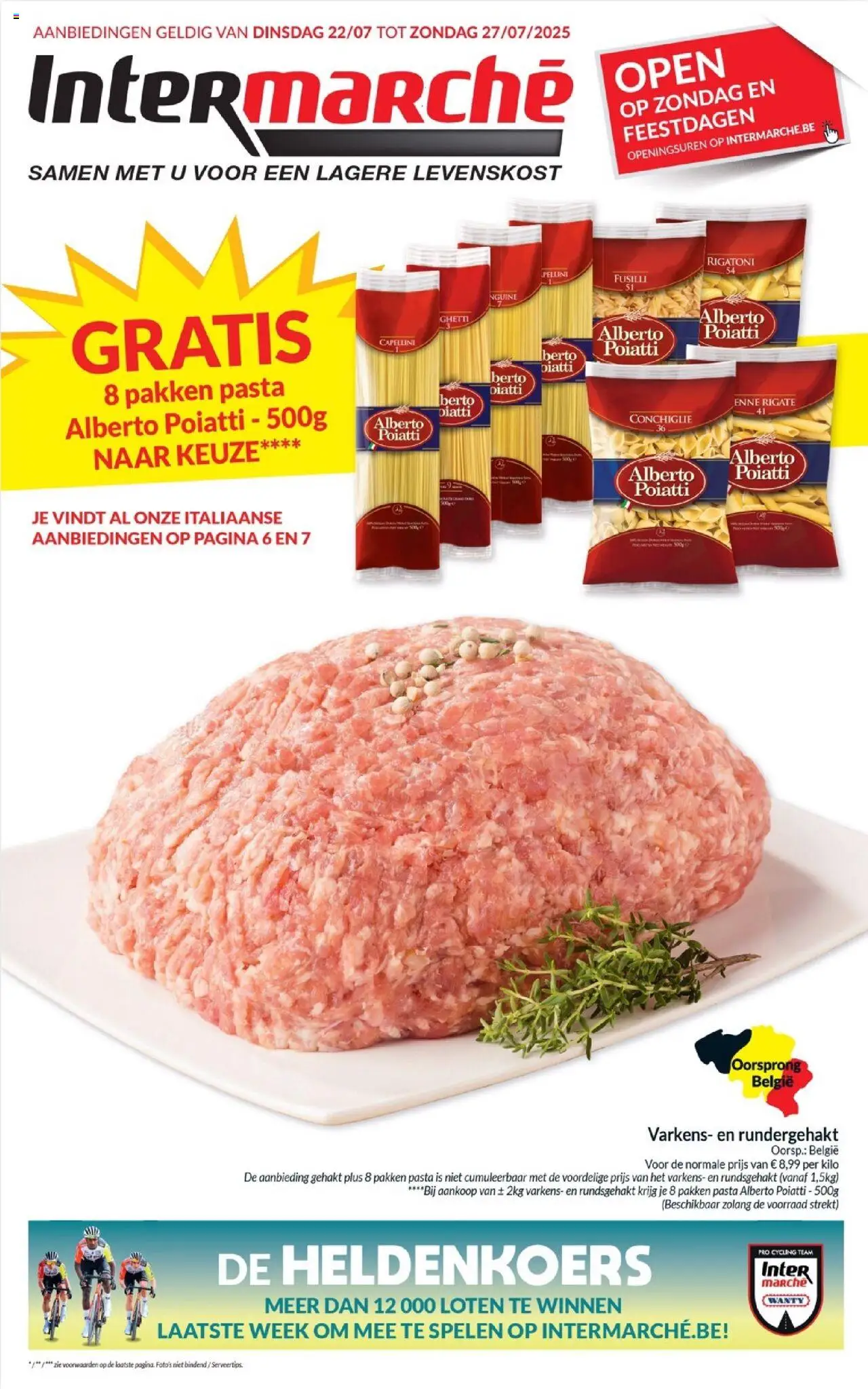  | Pagina: 1 | Producten: Gehakt, Pasta