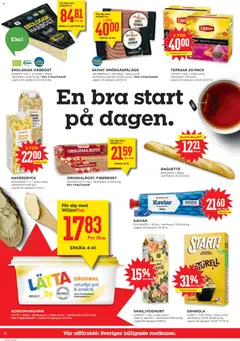 EKOLOGISK HÅRDOST, Ca 650g Präst - Förhandsvisning av reklamblad från butik Willys aktuell från 13.04.2026 | Sida: 6 | Produkter: Baguette, Smörgåspålägg, Havredryck, Granola