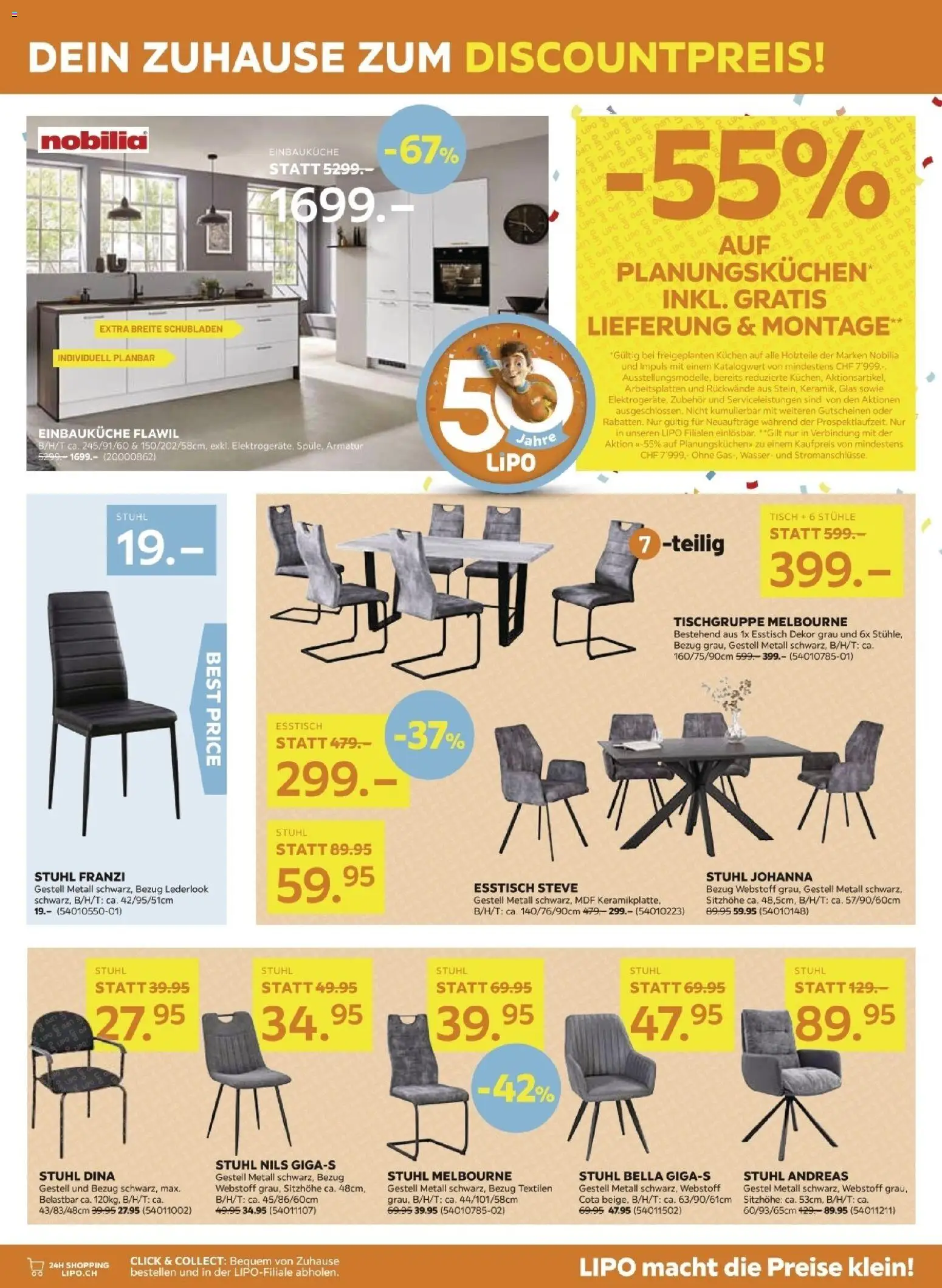 Lipo aktionen – gültig ab 10.03.2026 | Seite: 9 | Produkte: Tisch, Armatur, Esstisch, Einbauküche