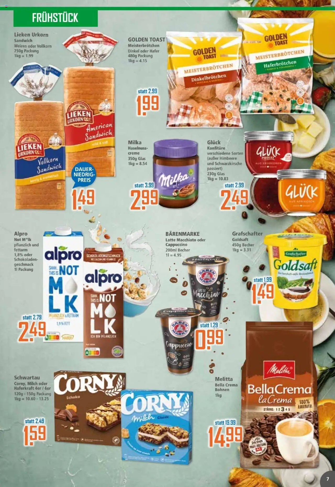 Klaas & Kock Prospekt – gültig ab 08.09.2025 | Seite: 7 | Produkte: Milka, Alpro, Himbeere, Erdbeeren