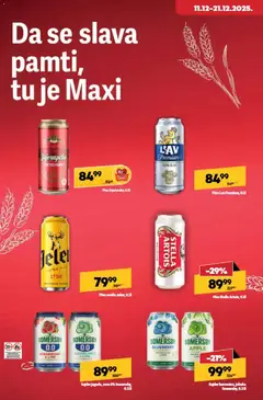 Maxi katalog - pregled Maxi kataloga - važi od 11.12.2025 | Strana: 10 | Proizvode: Somersby, Pivo