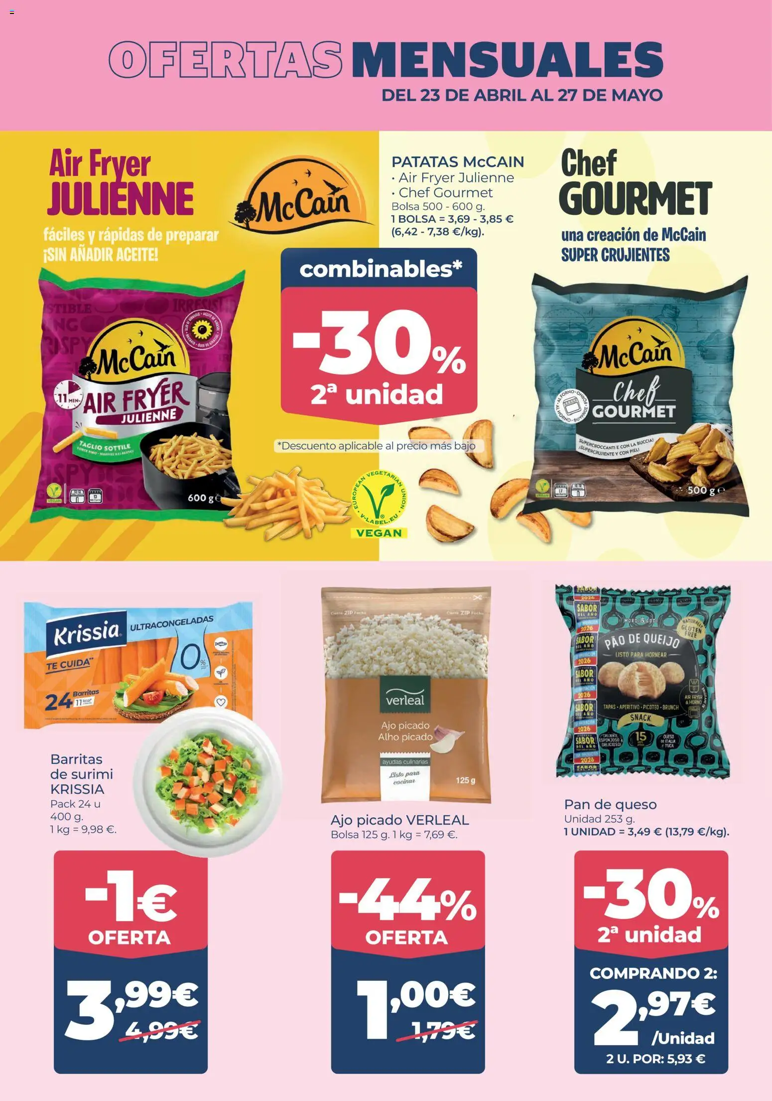 La Sirena folleto │ válido desde el 23.04.2026 | Página: 6 | Productos: Queso, Pan, Té, Bolsa