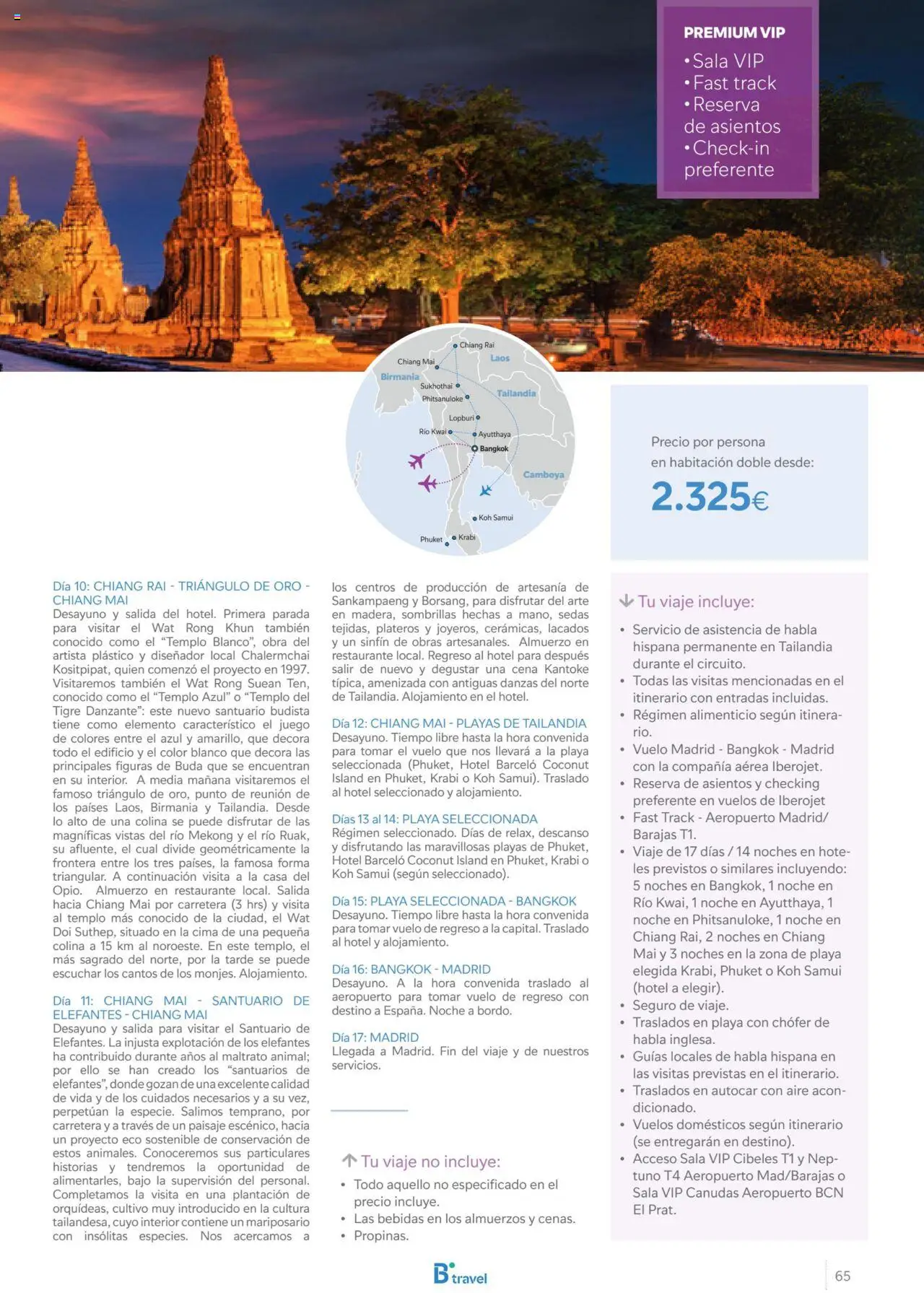B the travel brand Asia 2025 │ válido desde el 15.11.2024 | Página: 65