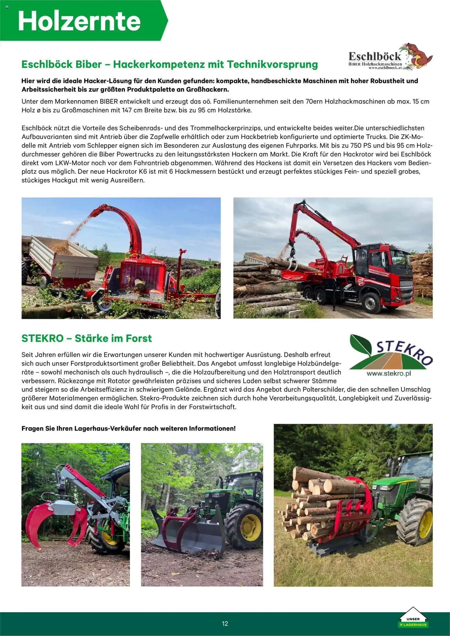 Lagerhaus  Forstkatalog gültig ab 05.11.2025 | Seite: 12