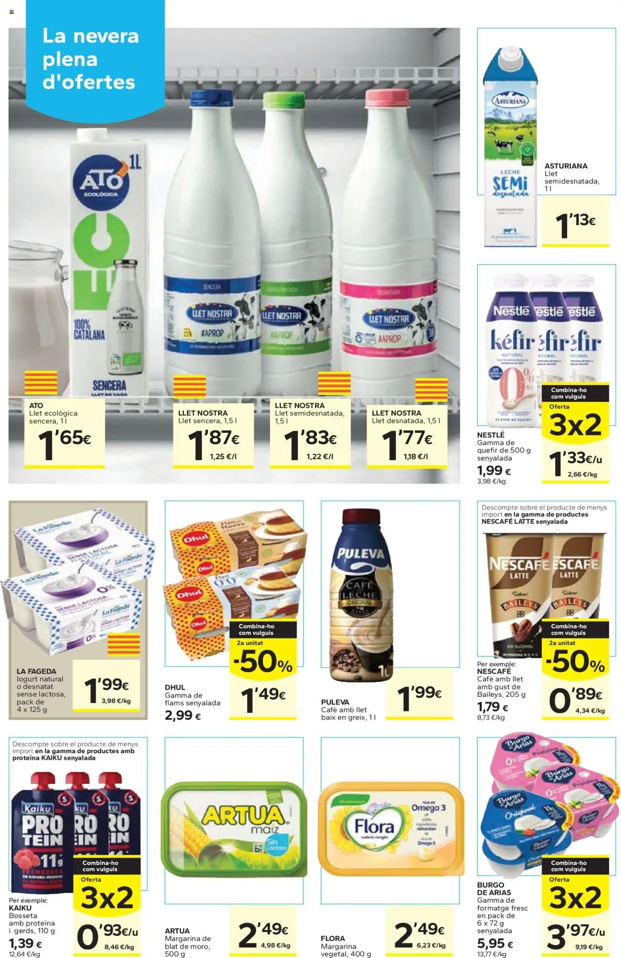 Caprabo - Ofertasses │ válido desde el 02.10.2025 | Página: 13 | Productos: Δοχείο φοντί, Leche, Margarina, Nevera