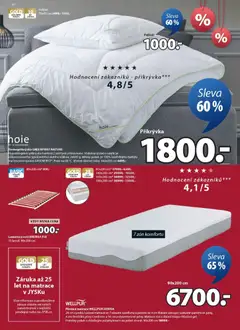 Náhled letáku JYSK leták - Výprodej od 12.01.2026 | Strana: 10 | Produkty: Matrace 90x200, Matrace, Polštář, Rošt