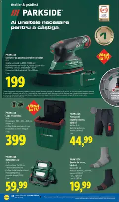 Ofertele Lidl valabile de la 27.04.2026 | Pagină: 34 | Produse: Vopsea, Babak, Pantaloni scurți, Șosete