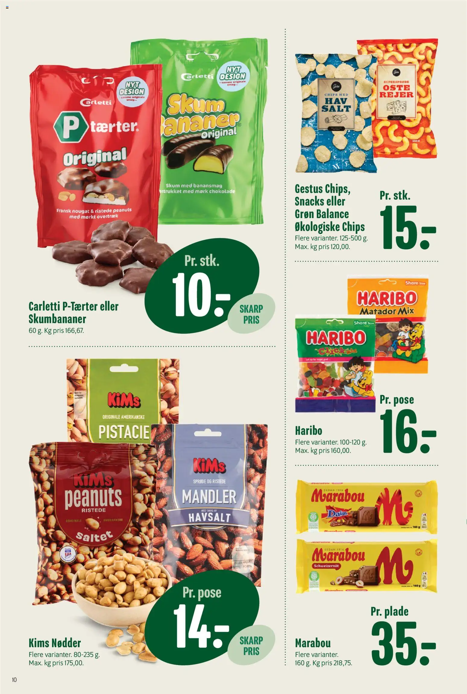 Min Købmand tilbudsavis – gyldig fra 23.01.2026 | Side: 11 | Produkter: Chokolade, Peanuts, Skumbananer, Nougat