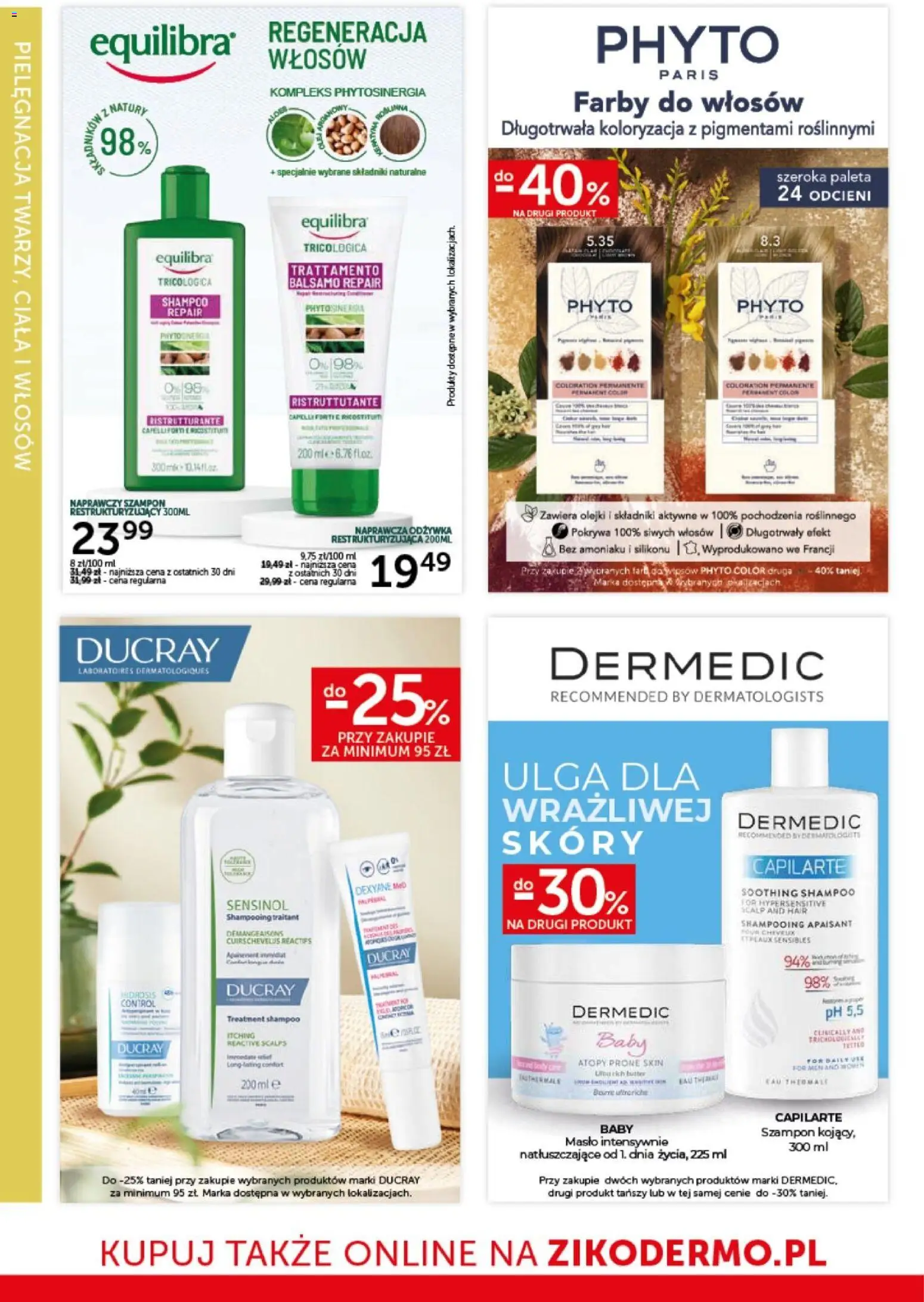 Ziko Black Friday od 30.10.2025 | Strona: 24 | Produkty: Farby do włosów, Masło, Szampon, Odżywka