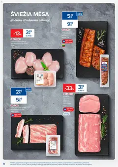 MAXIMA leidinys galioja nuo 17.02.2026 | Puslapis: 22 | Prekių: Kiaulienos, Viščiukų