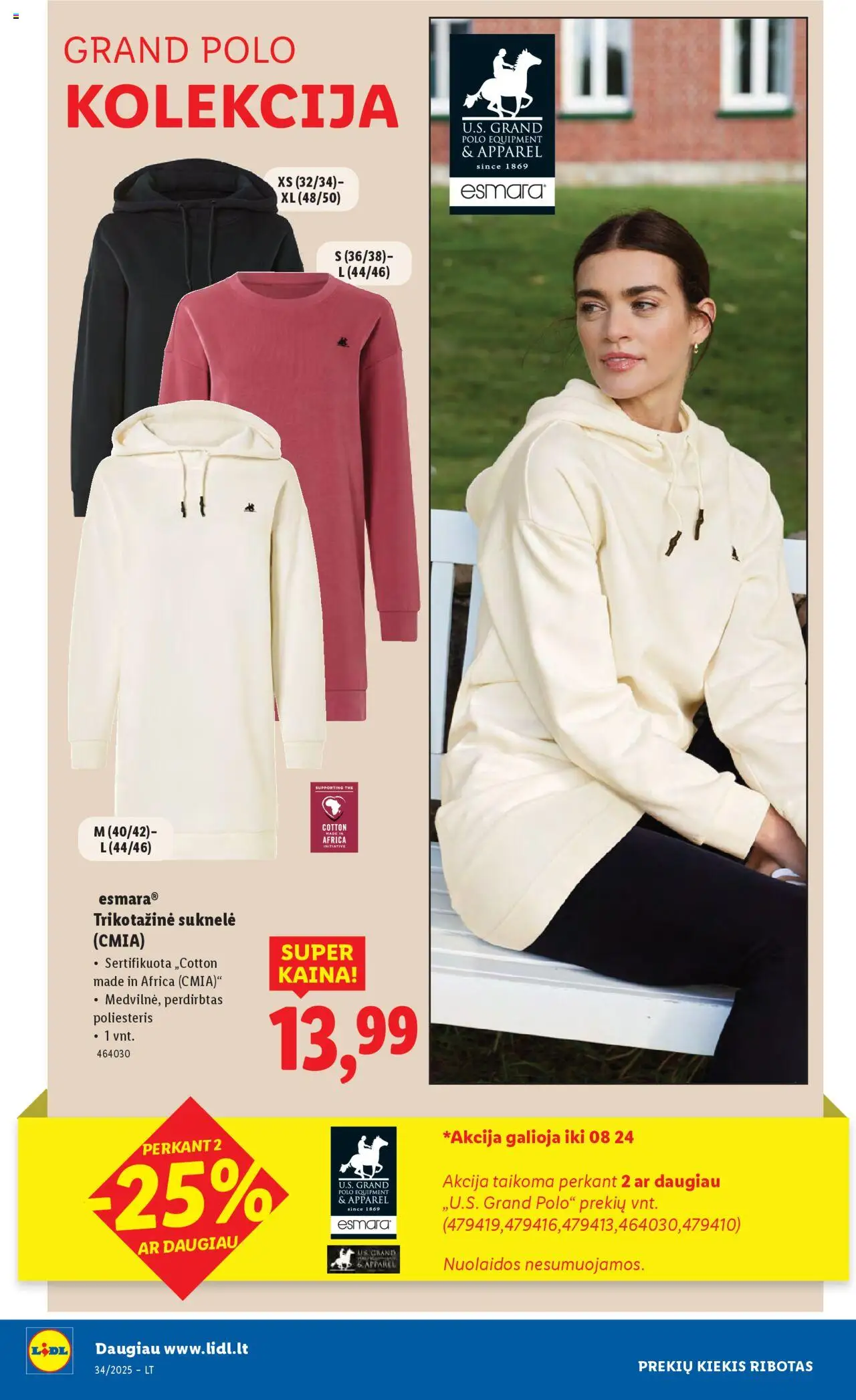 LIDL - Leidinys - Ne maisto prekių pasiūlymai│galioja nuo 18.08.2025 | Puslapis: 30 | Prekių: Suknelė