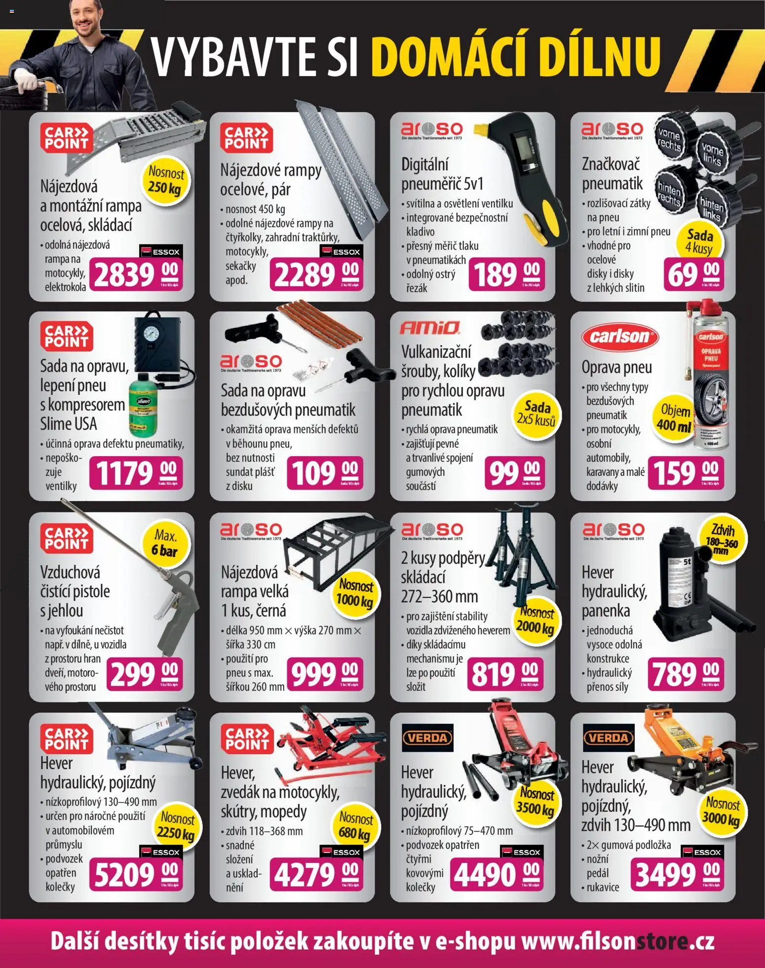 FILSON Store - S Filsonstore vás ranní mrazy nezaskočí od 24.11.2025 | Strana: 5 | Produkty: Panenka, Kladivo, Hever, Svítilna