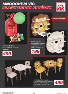 Náhled letáku Kik Black Friday od 17.11.2025 | Strana: 13 | Produkty: Sedací souprava, Figurky, Stůl, Police