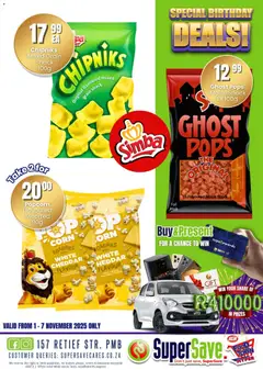 Super Save specials catalogue – valid from 31.10.2025 | Page: 112 | Products: Popcorn