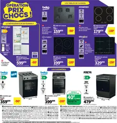 Conforama - Prévisualisation de Conforama catalogue valide à partir de 28.10.2025 | Page: 44 | Produits: Four électrique, Four, Cuisinière, Table