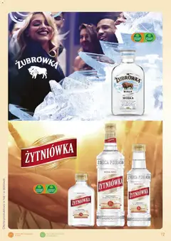 Pogląd oferty "Eurocash Gazetka - Katalog Alkoholowy" - ważna od 01.02.2026 | Strona: 12 | Produkty: Żubrówka, Żubrówka biała wódka, Wódka