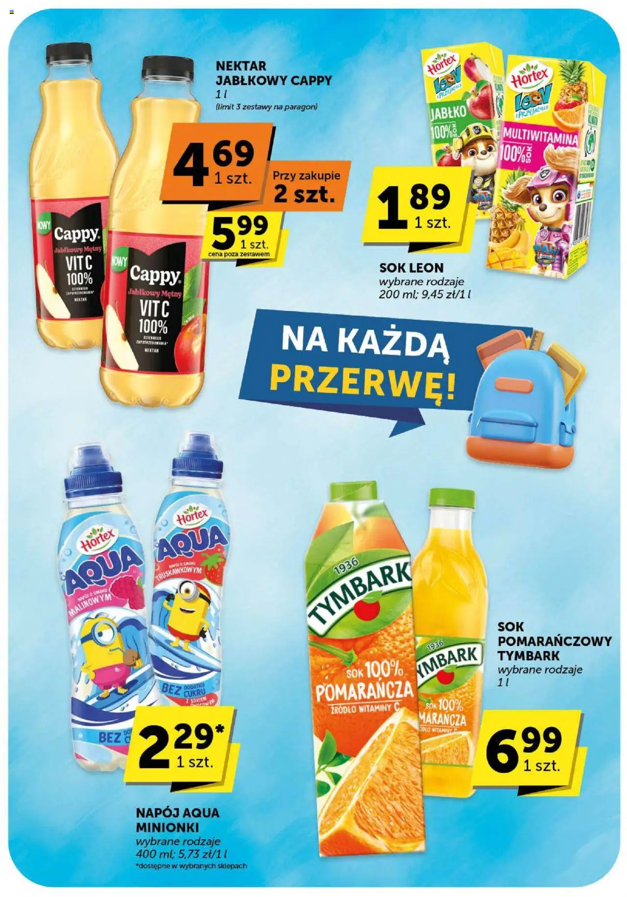 Groszek Gazetka - Market od 21.08.2025 | Strona: 25 | Produkty: Sok
