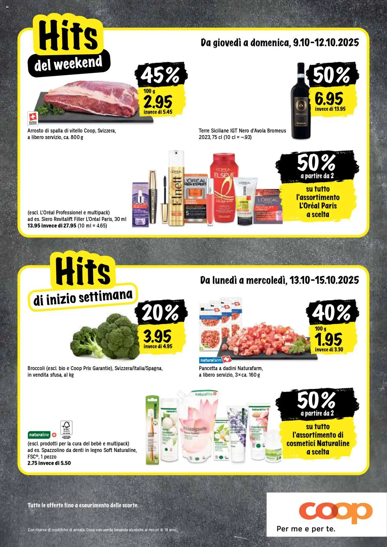 Coop - Una settimana di azioni – gültig ab 09.10.2025 | Seite: 20 | Produkte: Serum, Handcreme