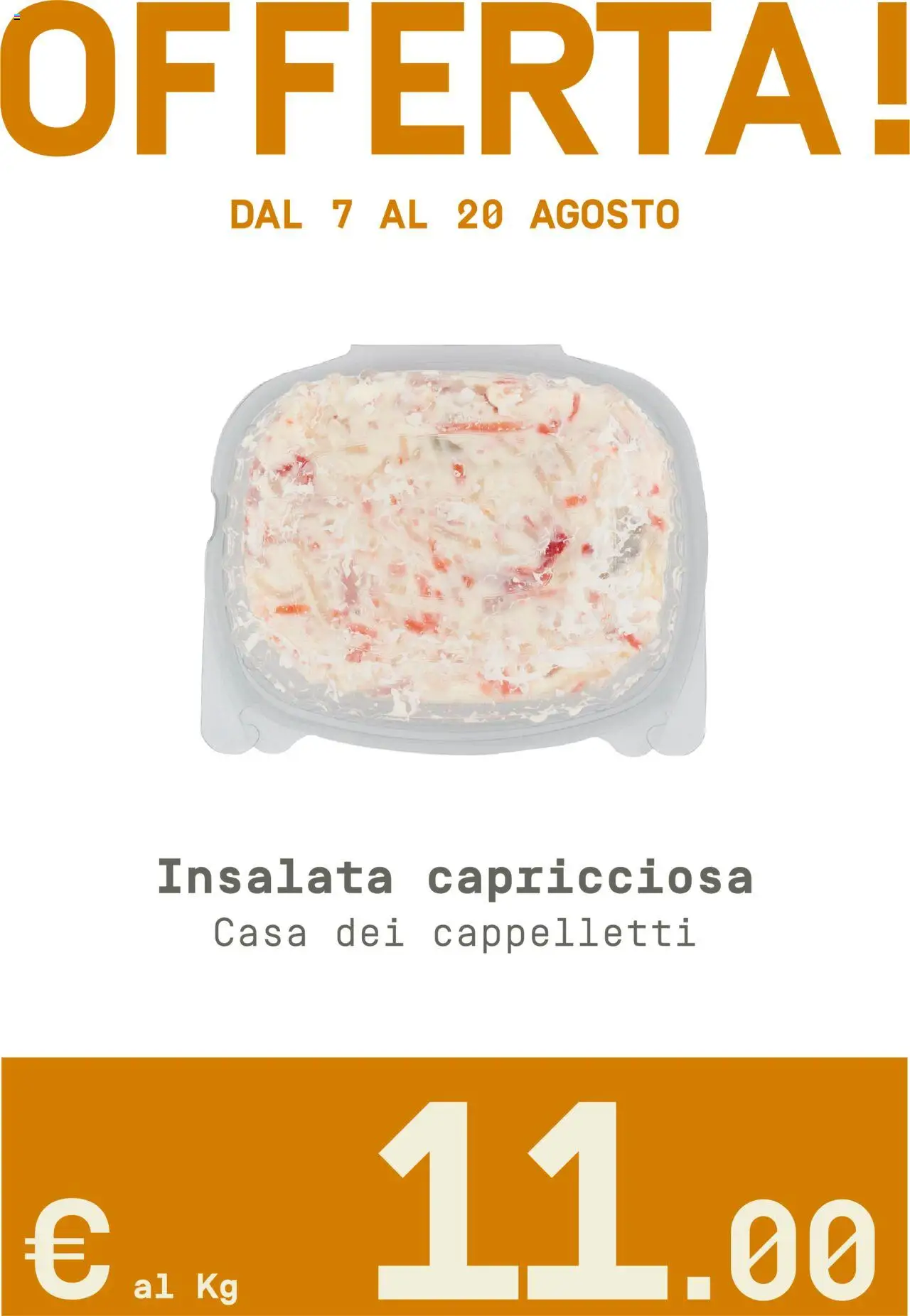 Volantino Borello Supermercati del 07.08.2025 | Pagina: 4 | Prodotti: Insalata