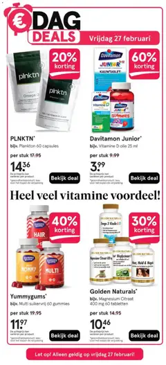 Etos - Folder - Voorbeeld van een folder van Etos, geldig van 23.02.2026 | Pagina: 4 | Producten: Gum, Káposztalevél, Olie, Vitamine D