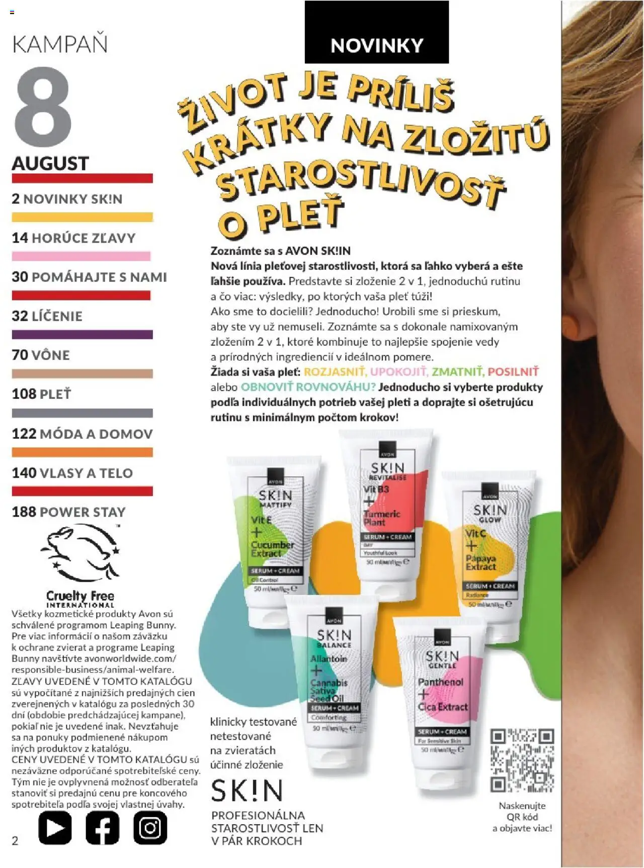 Katalóg Avon 2025 │ platný od 01.08.2025 | Strana: 2