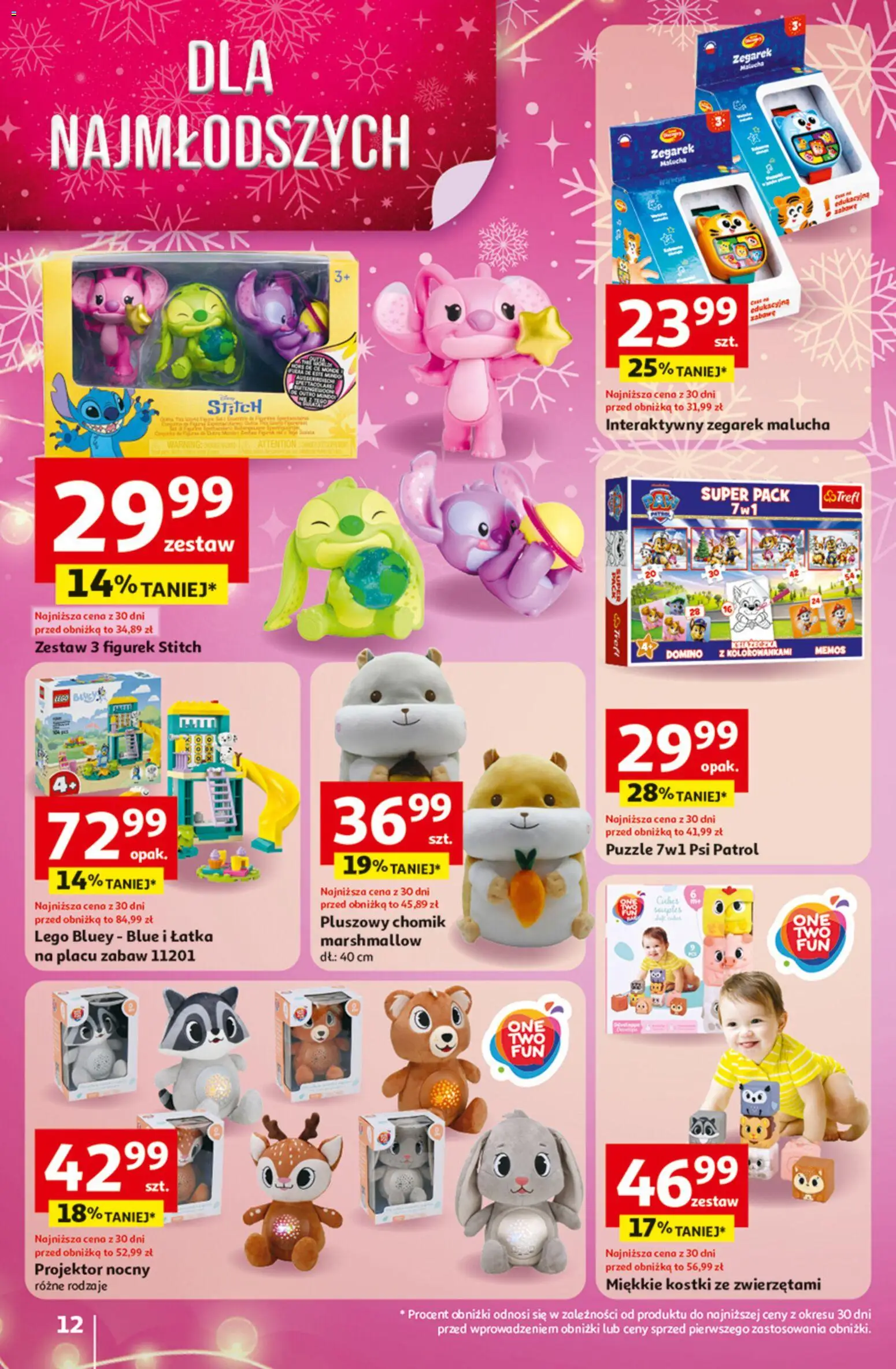 Auchan Black Friday od 27.11.2025 | Strona: 12 | Produkty: Zegarek, Lego