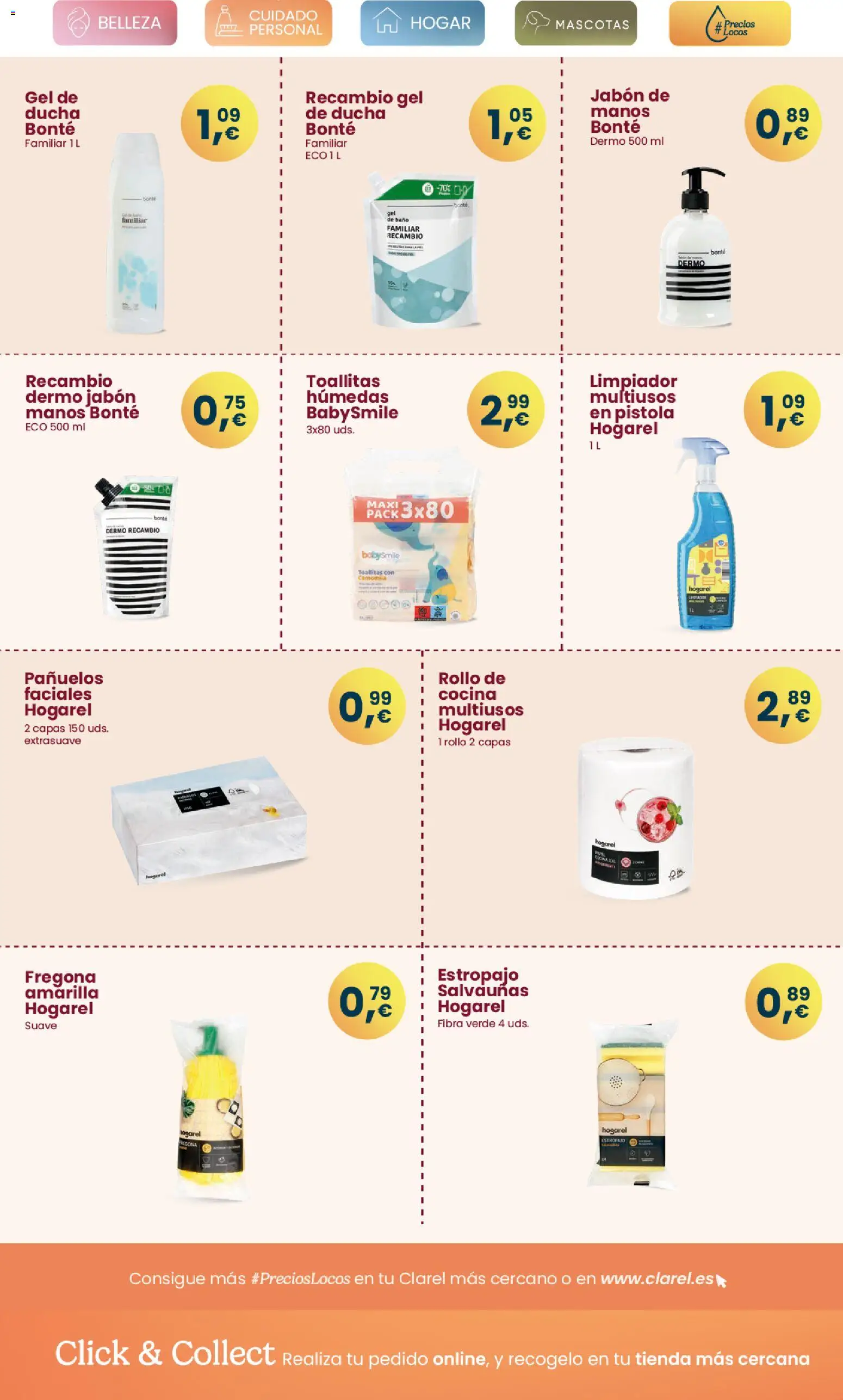 Clarel - folleto │ válido desde el 22.04.2026 | Página: 14 | Productos: Jabón, Cocina, Baño, Ducha