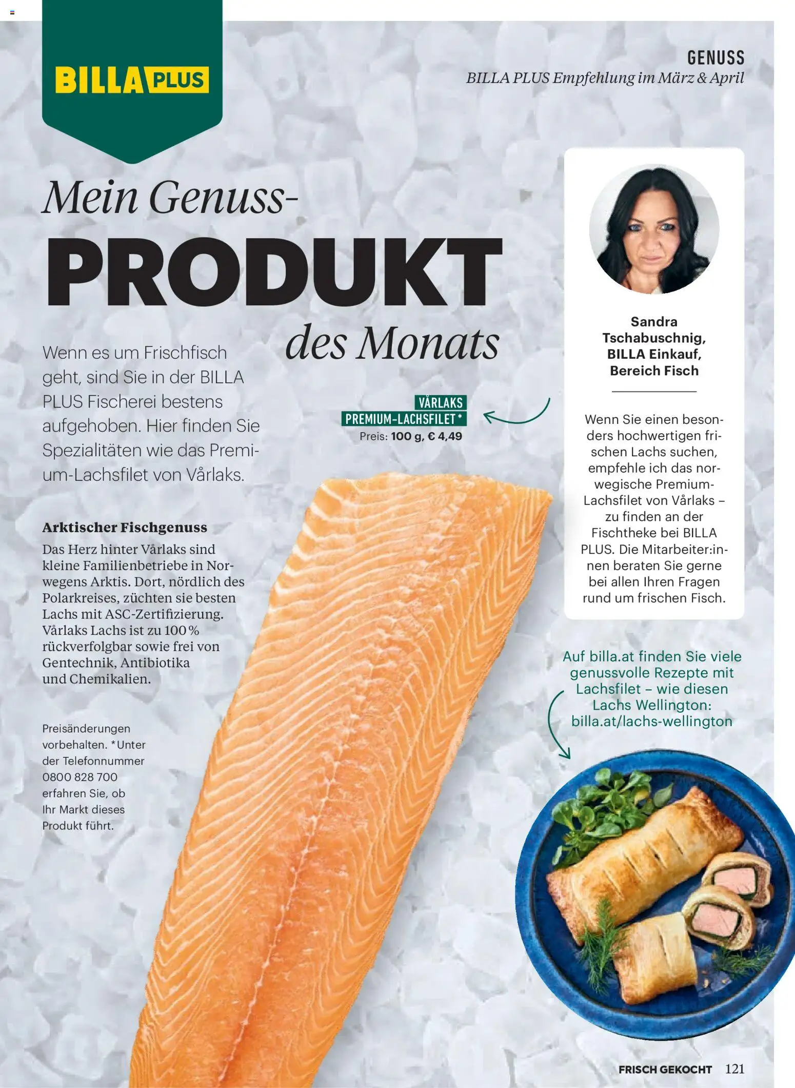 Billa  Frisch Gekocht gültig ab 01.03.2026 | Seite: 119 | Produkte: Fisch