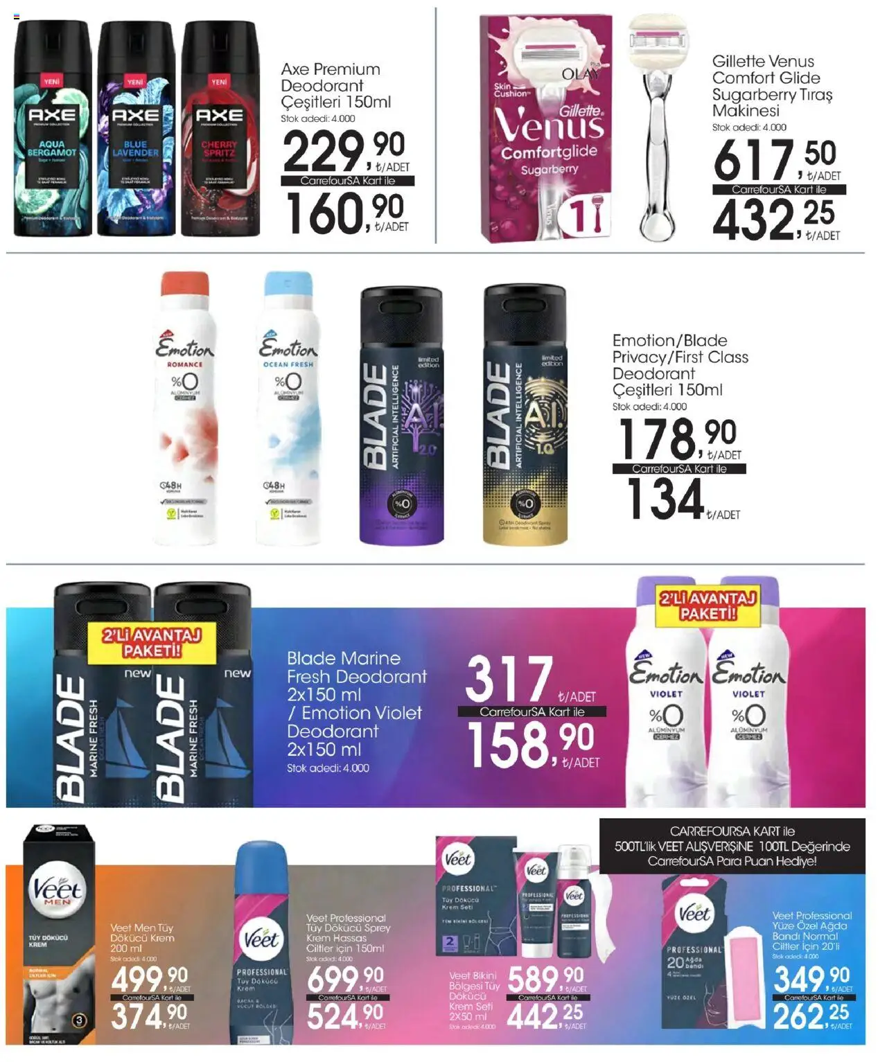 CarrefourSA - Tatil Katalogu  - 02.06.2025 tarihinden itibaren geçerlidir | Sayfa: 43 | Ürünler: Krem, Deodorant