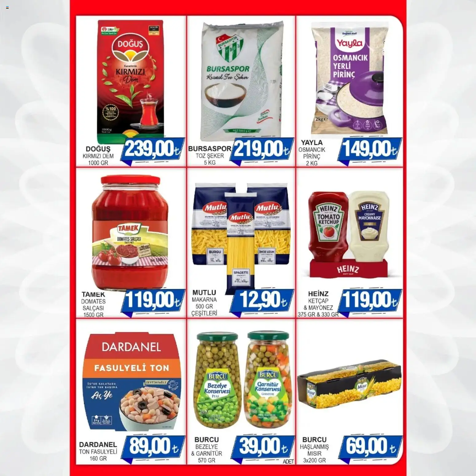 Furpa Katalog - 23.04.2026 tarihinden itibaren geçerlidir | Sayfa: 2 | Ürünler: Şeker, Bezelye, Toz şeker, Mısır