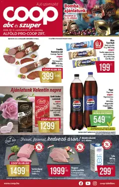 COOP - Abc & szuper / Alföld Pro-Coop Zrt. - amely érvényes a következő dátumtól: 12.02.2026