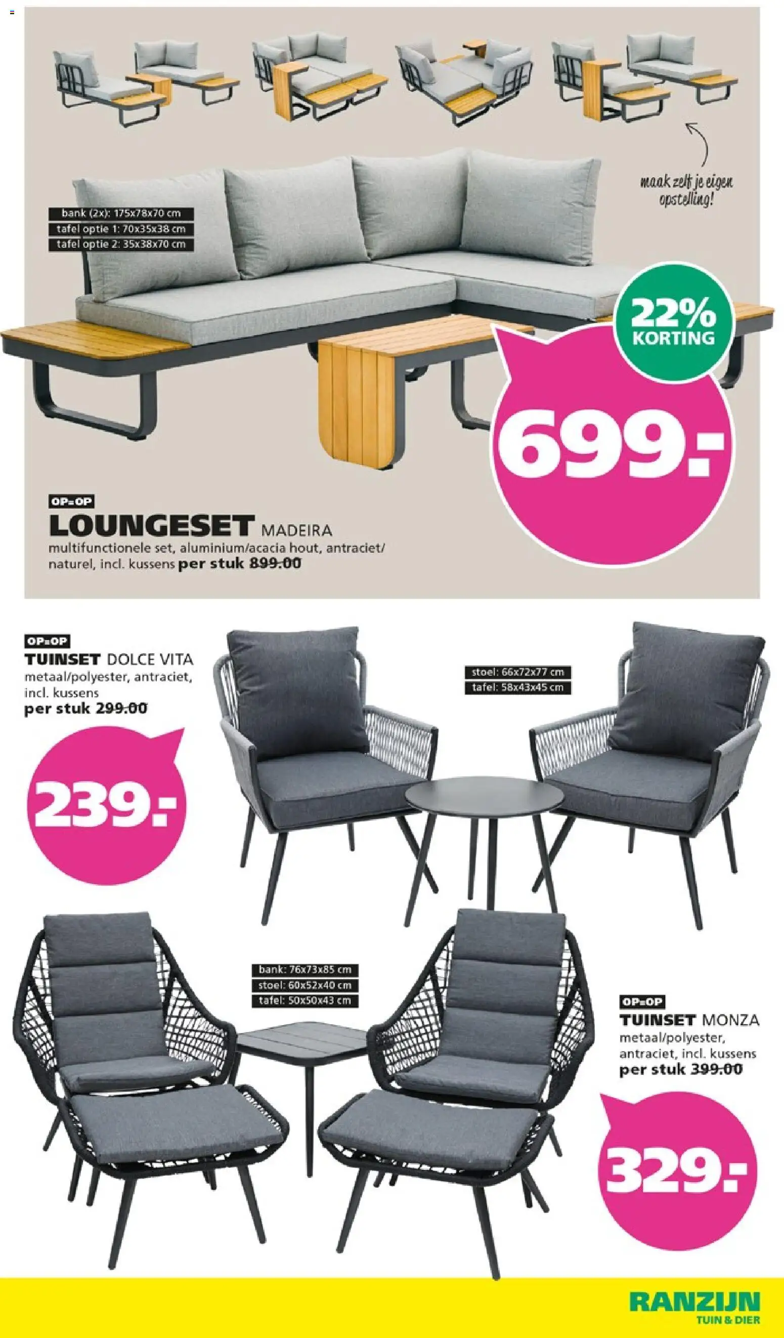 {H1} | Pagina: 6 | Producten: Bank, Tafel, Stoel, Kussens